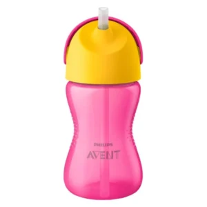 chasha so slamka 300 ml – Chasha so slamka 300 ml Philips Avent Bendy 12+ m, rozova