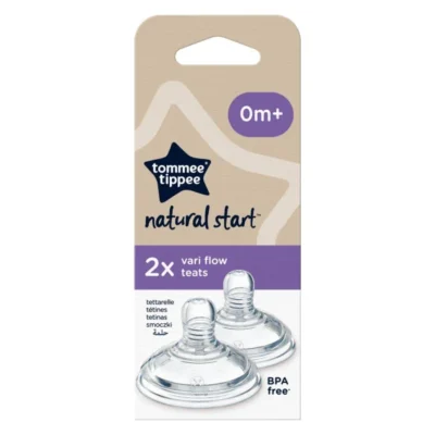 cucli Natural Start Vari Flow – Cucli Natural Start Vari Flow Tommee Tippee 0+, 2 parchinja