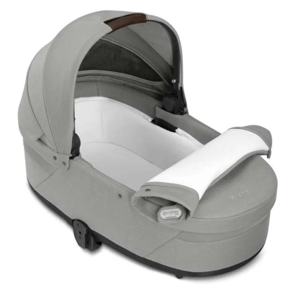 Korpa za kolichka Cybex Cot S Lux siva – pogled 2