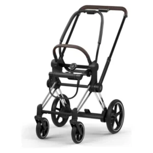 Elektrichna ramka za kolichka Cybex ePriam Style Platinum vo kafe boja