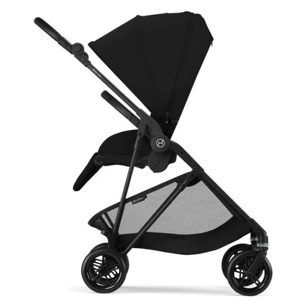 Kolichka Cybex Melio Carbon crna – pogled 4