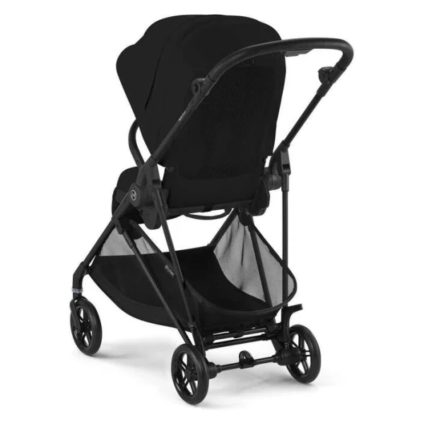 Kolichka Cybex Melio Carbon crna – pogled 6