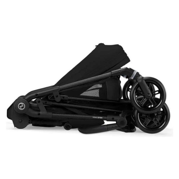 Kolichka Cybex Melio Carbon crna – pogled 7