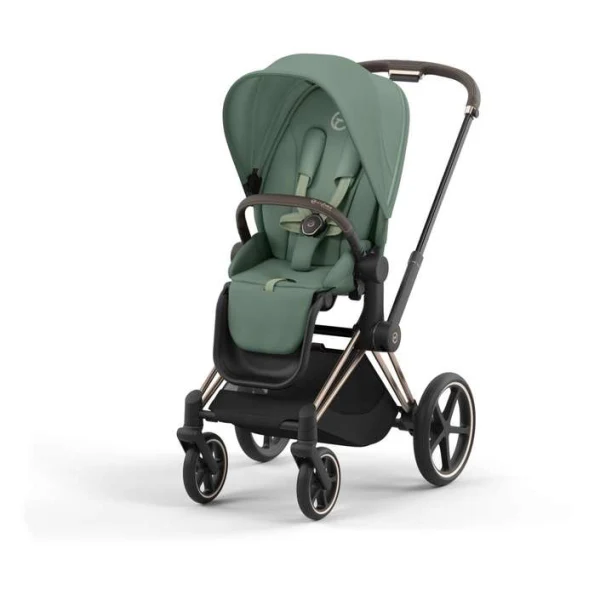 Sedishte za kolichka Cybex Priam Seat Pack vo zelena boja