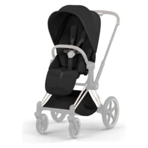 Cybex Priam Style sedishte za kolichka vo crna boja