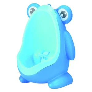 Детски писоар FreeON Happy Frog, зелен или син — Плава — главен приказ на моделот
