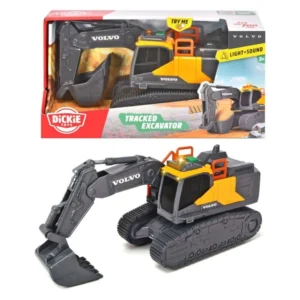 Багер Dickie Volvo Tracked Excavator со светло и звук, 23 см – дополнителен приказ 1