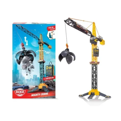 Кран Dickie Power Crane со жичен управувач, 110 см – дополнителен приказ 1