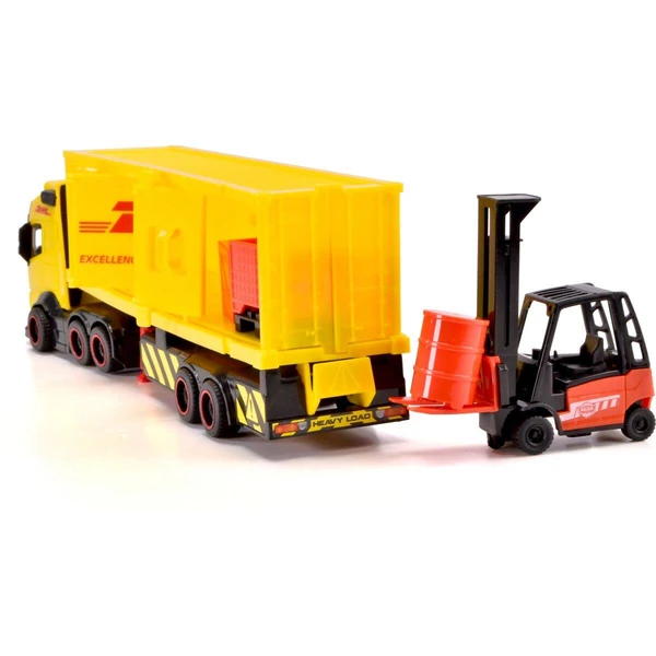 Камион Dickie Volvo FH16 DHL со виљушкар, 35 см – дополнителен приказ 4