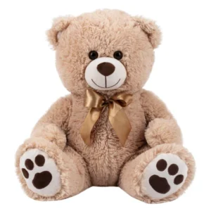 Плишано мече Free 2 Play Cuddly, 38 см – бело или кафеаво – Кафе