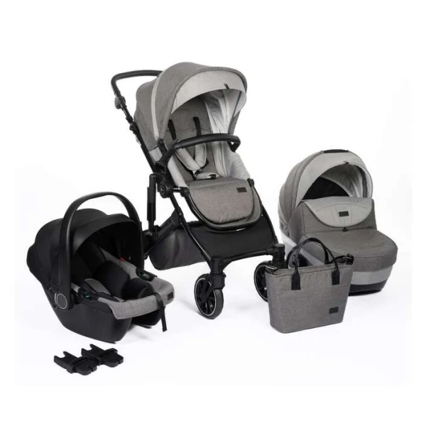 Kolichka 3 vo 1 FreeON Comfort vo siva boja