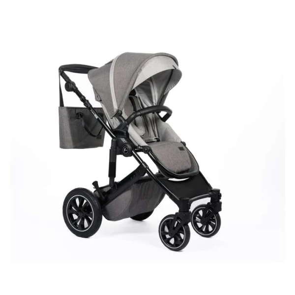 Kolichka 3 vo 1 FreeON Comfort siva – pogled 2