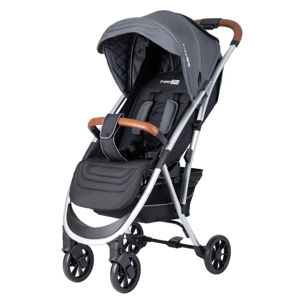 Letna kolichka FreeON Lux Premium vo temno siva boja