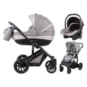 Kolichka 3 vo 1 FreeON Trio Comfort vo siva boja