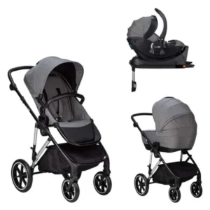 Kolichka 4 vo 1 FreeON Zen Deluxe vo temno siva boja