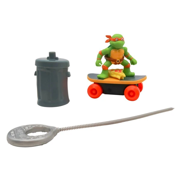 Скејтери Funrise TMNT Switch Kick Skaters со додатоци – Микеланџело