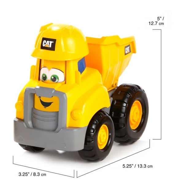 Градежни возила Funrise CAT Construction Pals со звук, 14 см – приказ 3