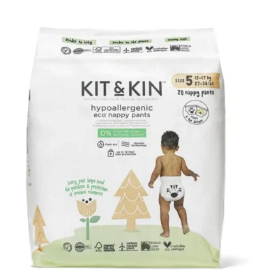 Гаќички пелени Kit & Kin Maxi и Junior — главен приказ на моделот
