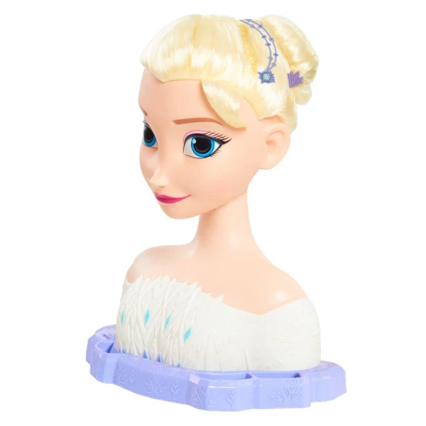 Глава за фризури Elsa Frozen 2 Just Play со додатоци — дополнителен приказ 5