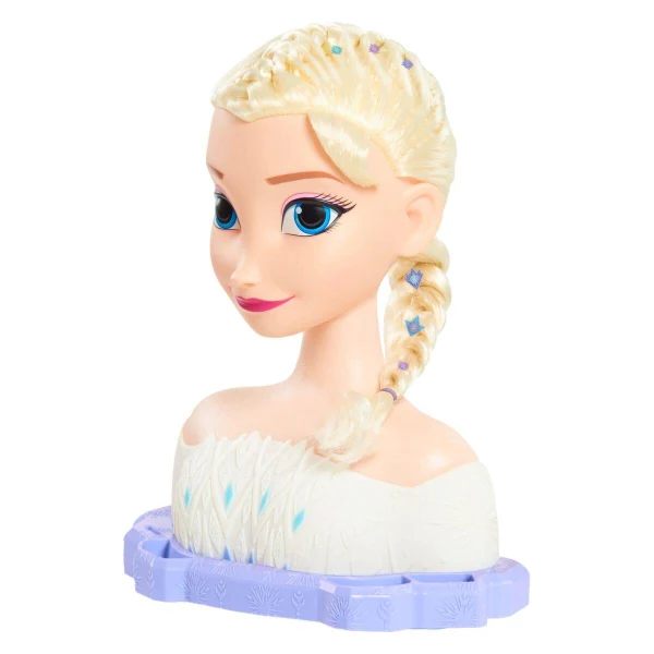 Глава за фризури Elsa Frozen 2 Just Play со додатоци — дополнителен приказ 6