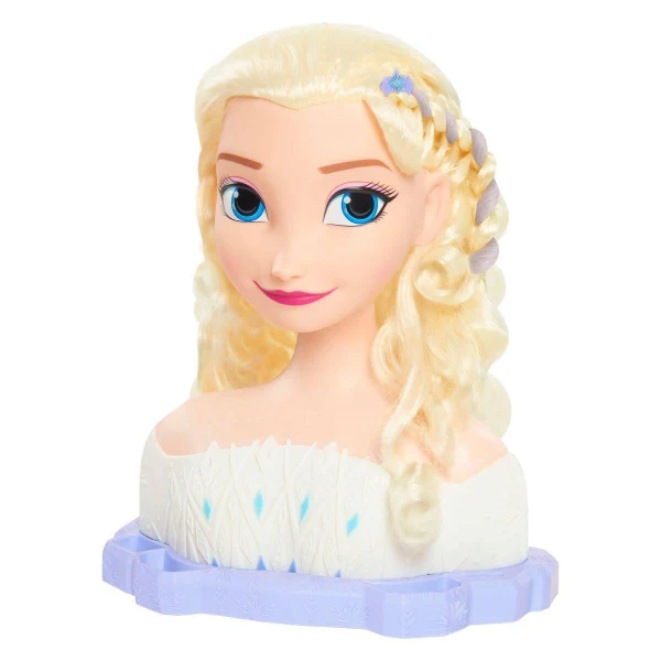Глава за фризури Elsa Frozen 2 Just Play со додатоци — дополнителен приказ 7