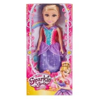 golema kukla Sparkle Girlz – Golema kukla Sparkle Girlz 46 sm so fustan i chevli