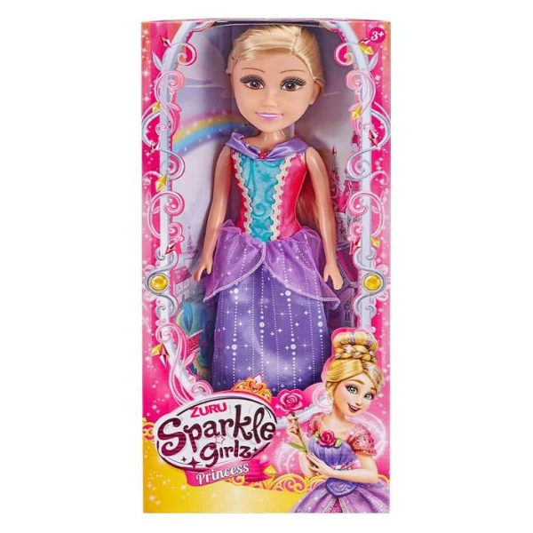 golema kukla Sparkle Girlz – Golema kukla Sparkle Girlz 46 sm so fustan i chevli