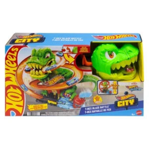Патека Hot Wheels City T-Rex со пожарна станица – дополнителен приказ 2