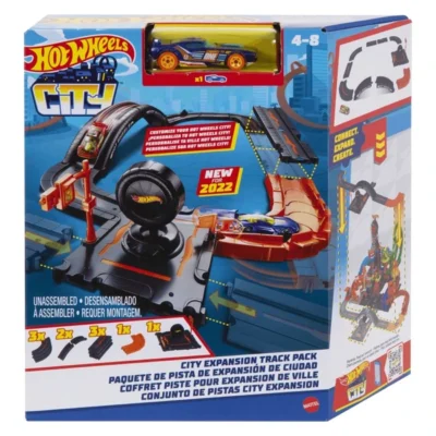 Патека со автомобил Hot Wheels City Expansion Track Pack – дополнителен приказ 1