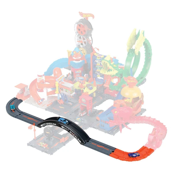 Патека со автомобил Hot Wheels City Expansion Track Pack – дополнителен приказ 4