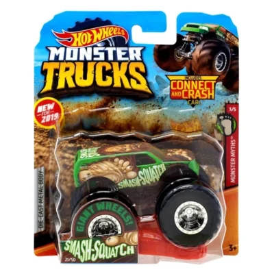 Возила Hot Wheels Monster Trucks со големи тркала – Bone Shaker
