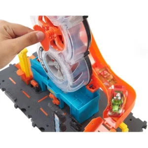 Автоработилница Hot Wheels City Super Twist Tire Shop со автомобил – дополнителен приказ 2