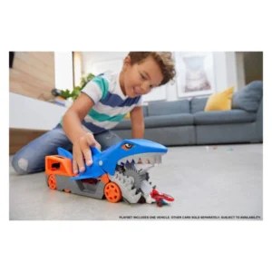 Транспортер ајкула Hot Wheels Shark Chomp со автомобил – дополнителен приказ 2