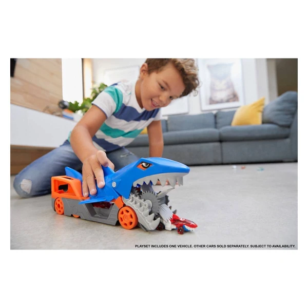 Транспортер ајкула Hot Wheels Shark Chomp со автомобил – дополнителен приказ 2