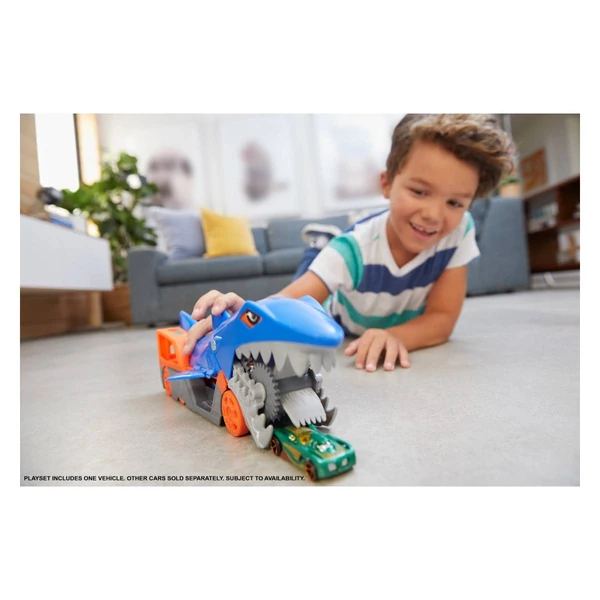 Транспортер ајкула Hot Wheels Shark Chomp со автомобил – дополнителен приказ 3