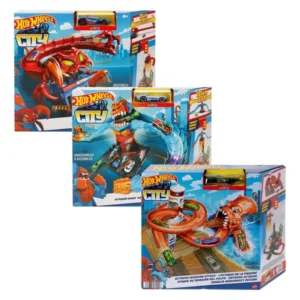 Сетови Hot Wheels City со опасни суштества и автомобил – дополнителен приказ 1