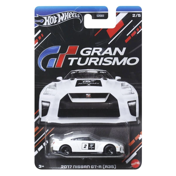 Тематски возила Hot Wheels – Batman, Gran Turismo и други модели – Nissan GT-R R35 2017