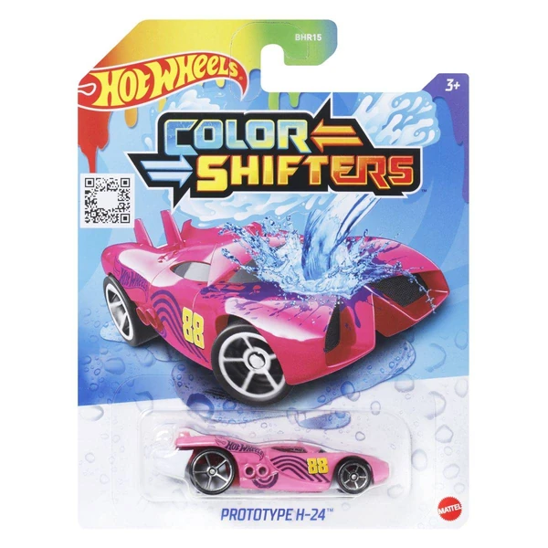 Автомобили што менуваат боја Hot Wheels Color Shifters, 1:64 – Prototype H-24