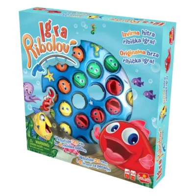 igra ribolov – Igra ribolov Goliath so vrtliva tabla i 21 riba