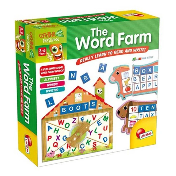 igra so angliski zborovi – Igra so angliski zborovi Lisciani Carotina The Word Farm