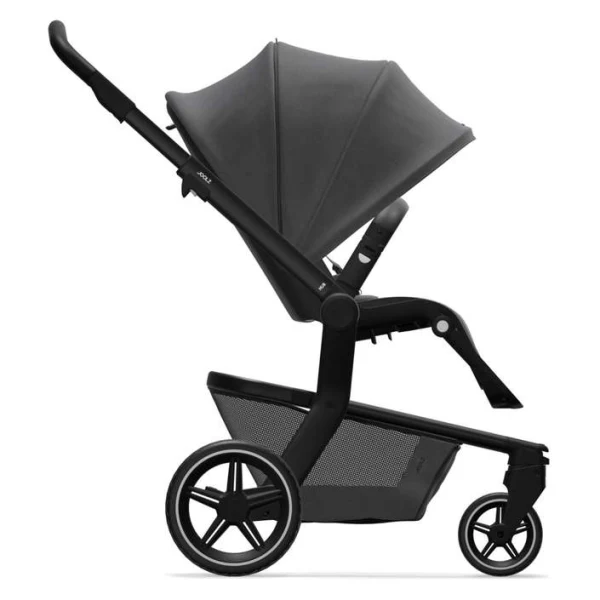 Kolichka Joolz Hub+ temno siva – pogled 2