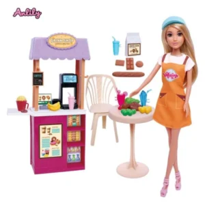 kafule za kukli Anlili – Kafule za kukli Anlili so masa, stol i dodatoci Masen Toys 29 sm
