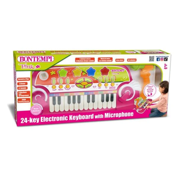 Bontempi klavijatura so mikrofon – pogled 2