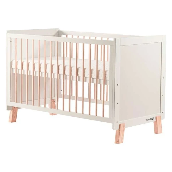 krevetche so prilagodliva visina FreeON Ava belo 120x60 cm