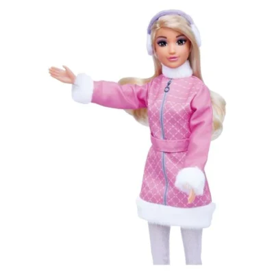 kukla Anlili vo zimsko palto – Kukla Anlili vo zimsko palto so krzno Masen Toys