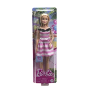 Кукла Barbie 65th Anniversary во розов фустан — главен приказ на моделот
