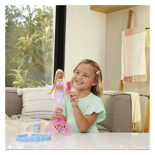 Кукла Barbie Bubble Sparkle сирена со меурчиња — дополнителен приказ 7