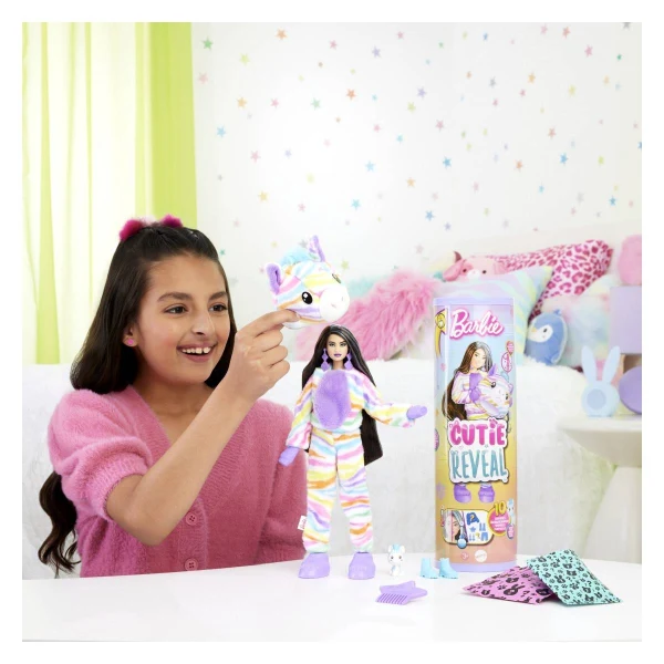 Кукла Barbie Cutie Reveal Color Dream, избор на животно — Зебра — дополнителен приказ 8