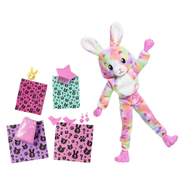 Кукла Barbie Cutie Reveal Color Dream, избор на животно — Зајаче — дополнителен приказ 5