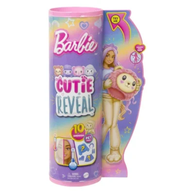 Кукла Barbie Cutie Reveal лав со додатоци — главен приказ на моделот